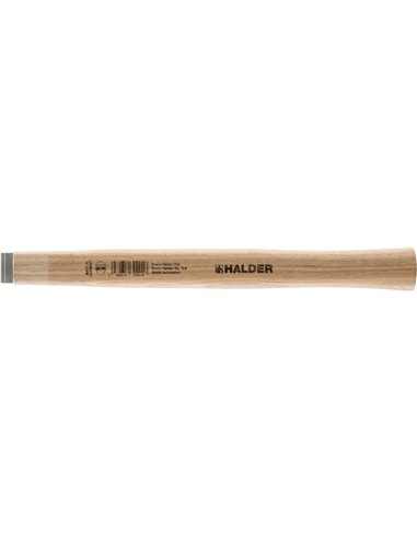 Halder-3566.025-Mango madera de Hickory para Supercraft Ø 20/25 mm