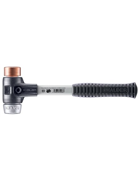 Halder-3749.040-Maza de cobre + metal blando Simplex Ø 40 mm