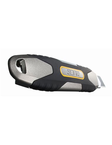 Olfa-MXP-L-Cúter de aluminio con bloqueo manual y cuchilla extra afilada de 18 mm