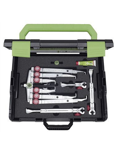 Kukko-K-2030-10+-Juego de extractor de rodamientos universales de 2 y 3 patas con ajuste rápido (120-130 x 100-350 mm)