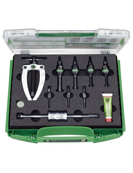 Kukko-K-22-C-E-Juego para extraer rodamientos interiores de espacios angostos (4,8-34 mm)