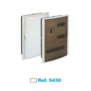 Quadro elétrico embutido ICP + 30 elementos brancos Solera Arelos 5430