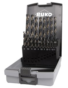 Ruko-288214RO-Juego de 19 Brocas Speed Cut