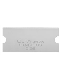 Olfa-GSB-2S/6B-Pack de 6 cuchillas para GSR-2 40x18 mm