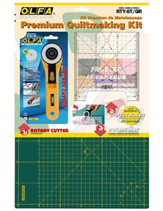 Olfa-RTY-ST/QR-Kit iniciación Patchwork RTY-2/G + RM-IC-C