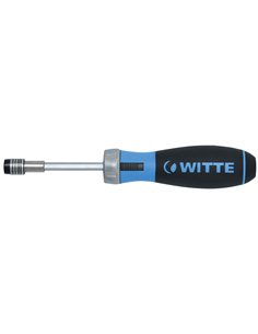 Witte-468123-Destornillador portapuntas de carraca PRO BITDRIVE (Puntas PH/PZ/PL)