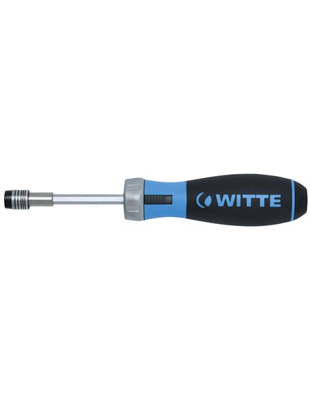 Witte-468123-Destornillador portapuntas de carraca PRO BITDRIVE (Puntas PH/PZ/PL)