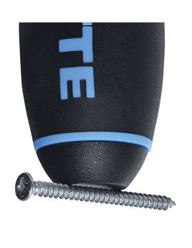 Witte-468123-Destornillador portapuntas de carraca PRO BITDRIVE (Puntas PH/PZ/PL)