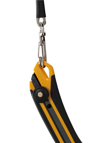 Olfa-L-7-Cutter con bloqueo manual y cuchilla Excel Black de 18 mm