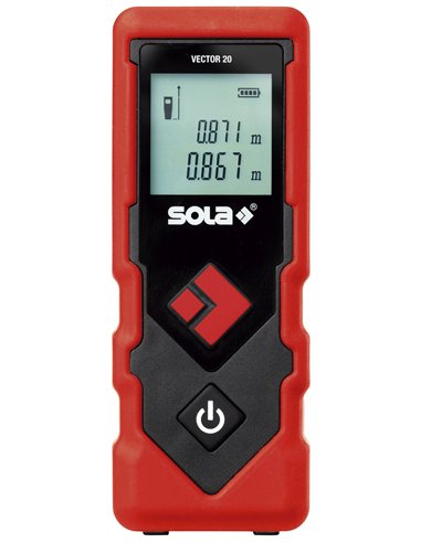Sola-VECTOR20-Medidor láser con alcance hasta 20 m