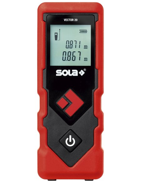 Sola-VECTOR20-Medidor láser con alcance hasta 20 m