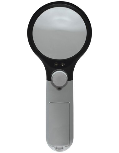 Vogel-600145-Lupa de mano Magnifier con Led