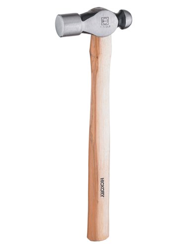Ruthe-3021270119-Martillo de bola con mango de madera de Hickory (1237 g)