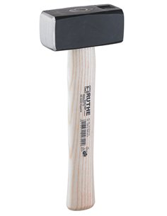 Ruthe-3010030119-Maceta de albañil cuadrada DIN 6475 con mango de madera de fresno (1000 g)