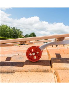 Hailo-9964-001-Gancho universal para cornisa de techo para escalera de mano 2