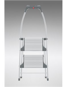 Hailo-4302-201-Mini escalera de aluminio LivinStep Plus (2 peldaños) 2