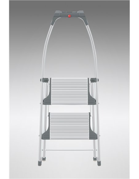 Hailo-4302-201-Mini escalera de aluminio LivinStep Plus (2 peldaños)
