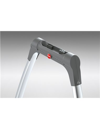 Hailo-4302-201-Mini escalera de aluminio LivinStep Plus (2 peldaños)