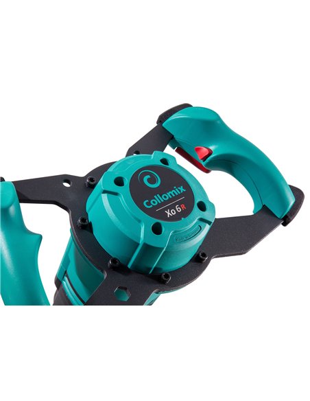 Collomix-25.142-Mezcladora manual con anclaje de varilla rápida Hexafix Xo6 R HF (1.750 W)