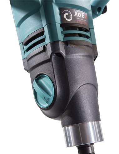 Collomix-25.142-Mezcladora manual con anclaje de varilla rápida Hexafix Xo6 R HF (1.750 W)