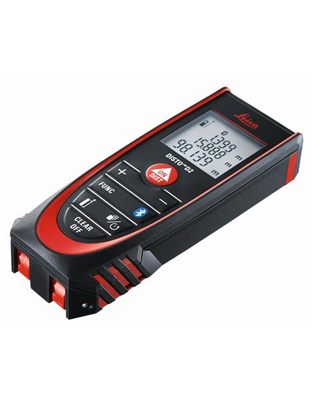 Leica Geosystems-837031-Medidor láser Disto D2 New (Alcance 100 m Precisión ± 1.5 mm)