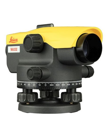 Leica Geosystems-840383-L-Nivel óptico automático NA332 (Aumento 32x Desviación 1.8 mm)