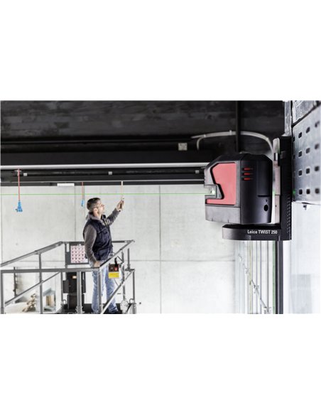 Leica Geosystems-864420-Nivel láser de líneas verdes Lino L2G con pilas y/ o batería recargable