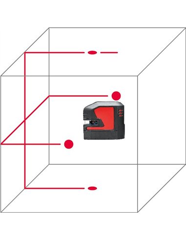 Leica Geosystems-864431-Nivel láser de líneas y puntos Lino L2P5