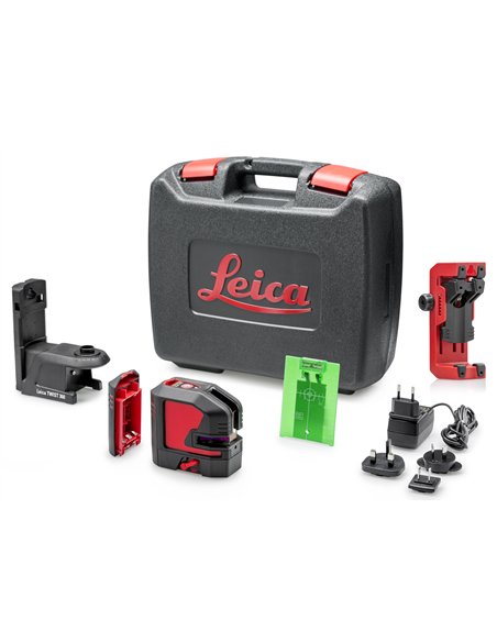 Leica Geosystems-864435-Nivel láser de líneas y puntos verdes Lino L2P5G
