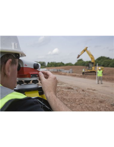 Leica Geosystems-641983-Nivel óptico NA724 de 24x aumentos