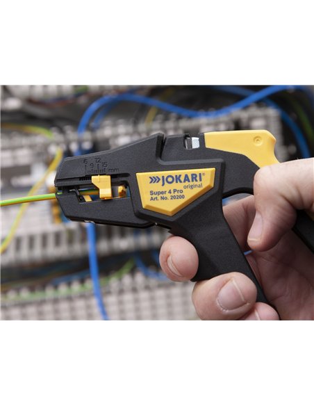 Jokari-J20200-Alicate pelacables Super 4 Pro (0,2-6,0 mm²)