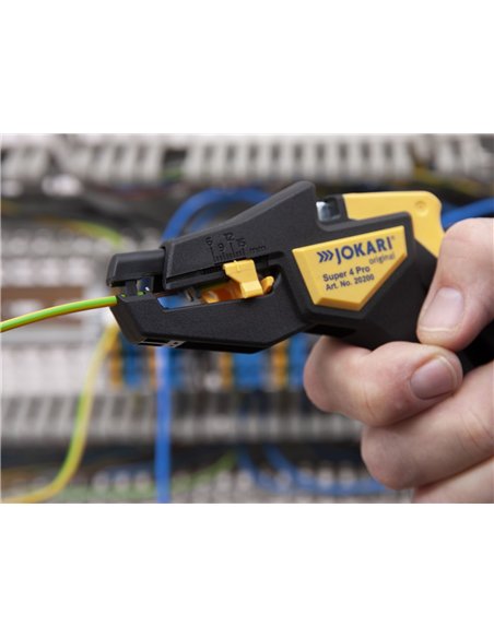 Jokari-J20200-Alicate pelacables Super 4 Pro (0,2-6,0 mm²)