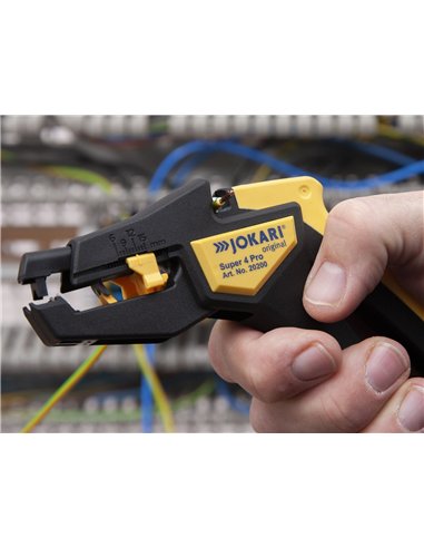 Jokari-J20200-Alicate pelacables Super 4 Pro (0,2-6,0 mm²)