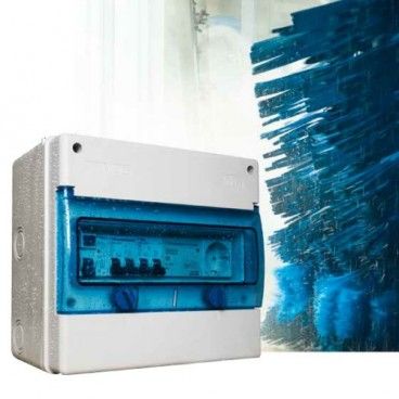 Painel elétrico impermeável 8 elementos IP65 Solera 1308B