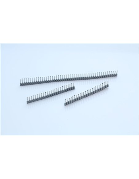 Jokari-J60110-10 tiras de 50 manguitos rojos de 1 mm² x 8 mm para QUADRO Plus