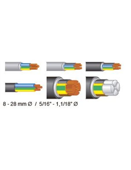 Jokari-J70000-Cuchillo pelacables System 4-70 (Ø 8-28 mm)