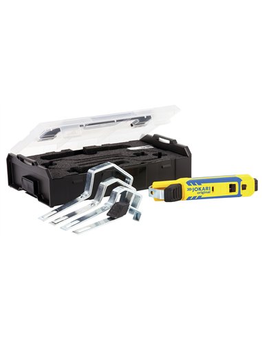 Jokari-J71000-Juego System 4-70 con abrazaderas de cable (Ø 4-70 mm)