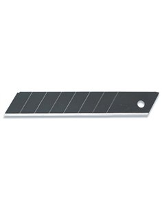 Olfa-LB-30B-Pack de 30 cuchillas troceables plateadas de 18 mm en caja de plástico con clip 2