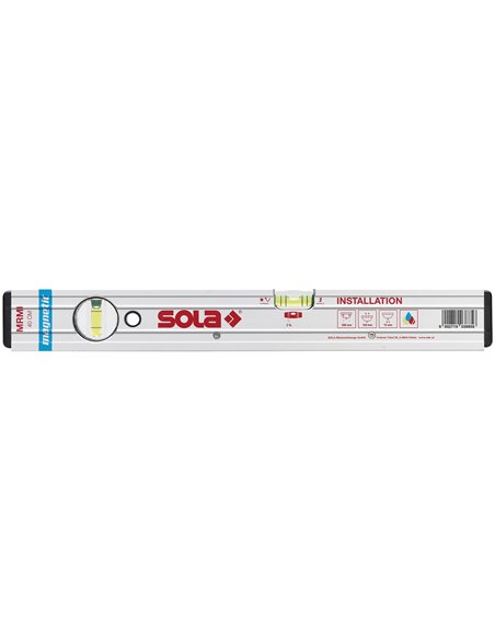Sola-MRMI40-Nivel de burbuja magnético para instaladores 40 cm