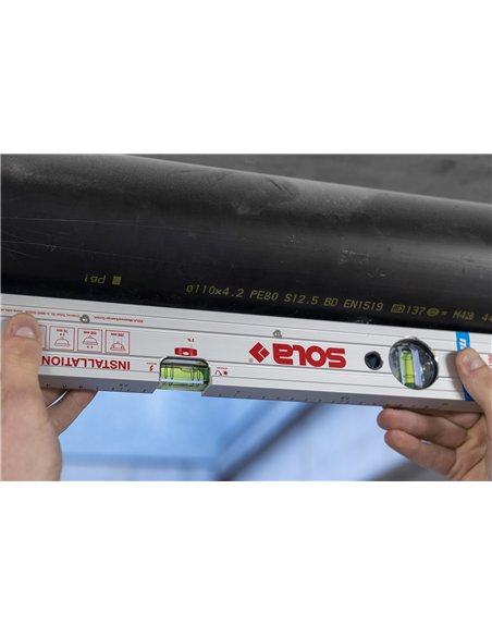 Sola-MRMI40-Nivel de burbuja magnético para instaladores 40 cm