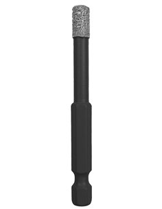 Leja Tools-830-1/4-06-Brocas huecas diamantadas para perforación en seco conexión hexagonal 1/4” (Ø 6 mm)