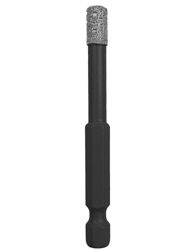 Leja Tools-830-1/4-6-10-Juego de 4 brocas huecas diamantadas para perforación en seco conexión hexagonal 1/4” (Ø 6-6-8-10 mm)