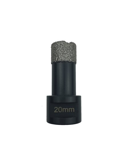 Leja Tools-830M1460-Brocas huecas diamantadas para perforación en seco con rosca M14 (Ø 60 mm)