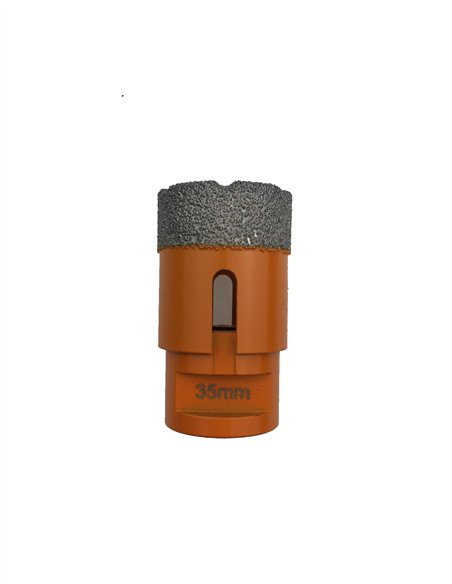 Leja Tools-830M1460-Brocas huecas diamantadas para perforación en seco con rosca M14 (Ø 60 mm)