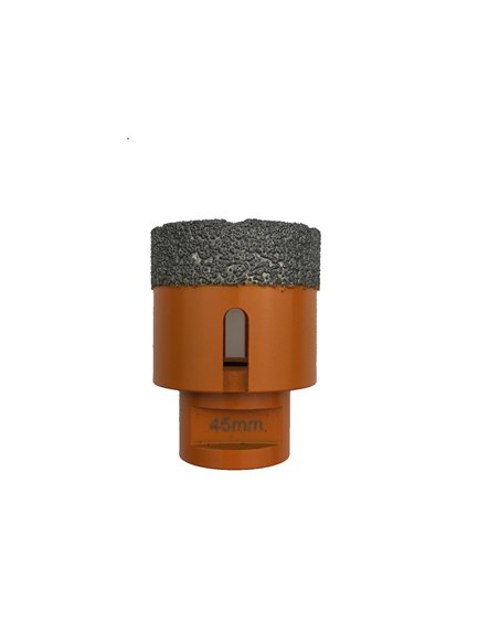 Leja Tools-830M1468-Brocas huecas diamantadas para perforación en seco con rosca M14 (Ø 68 mm)