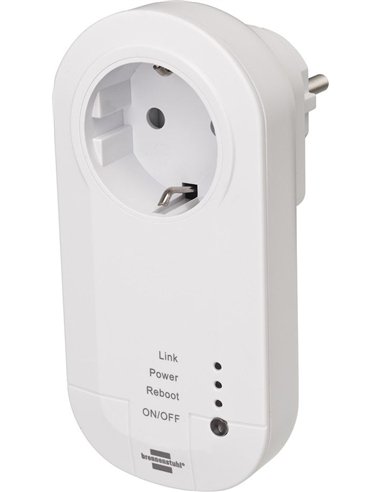 Brennenstuhl-1294840-Enchufe inteligente brennenstuhl® Connect WiFi con transmisor de 433MHz WA 3600 LRF01 433