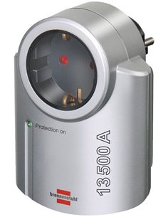 Brennenstuhl-1506950-Enchufe adaptador Primera-Line protegido contra subidas de tensión 13.500A