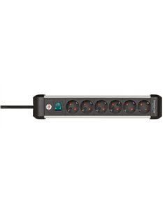 Brennenstuhl-1391030600-Base múltiple Premium-Alu-Line (6 tomas) 2