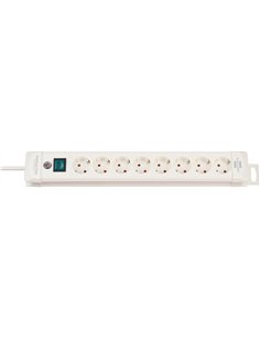 Brennenstuhl-1952260100-Base múltiple Premium-Line blanca con varias posibilidad de instalación y fijación (6 tomas) 2
