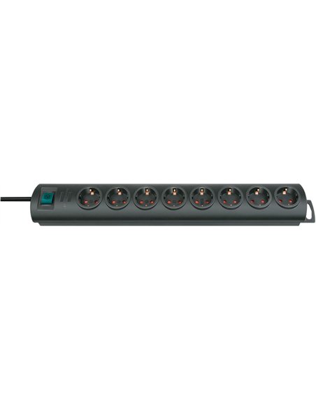 Brennenstuhl-1153300120-Base múltiple Primera-Line negra (10 tomas)
